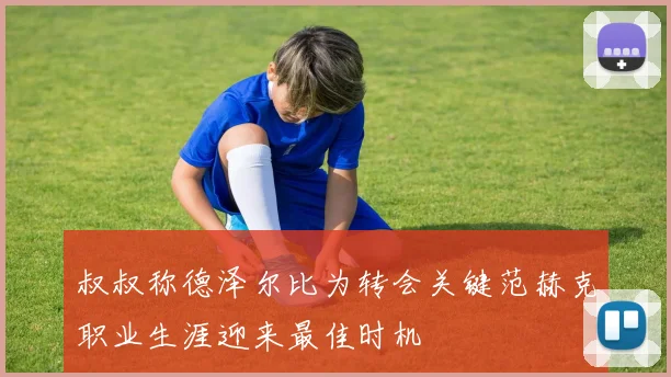 叔叔称德泽尔比为转会关键范赫克职业生涯迎来最佳时机
