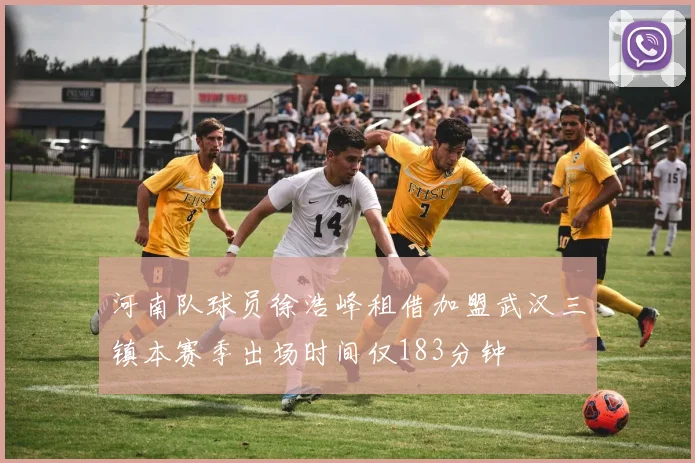河南队球员徐浩峰租借加盟武汉三镇本赛季出场时间仅183分钟